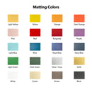 Stadium Seat Back Display Case Shadowbox - Custom Matting Option - sfDisplay.com